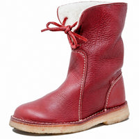 Asami - Damenstiefel mit warmer Innenfütterung in Rot