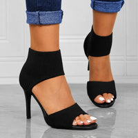 Emilia - Modische und bequeme Absatzschuhe in Schwarz