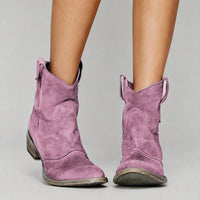 Jasmine - Modische und legere Boots in Rosa
