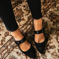 Mandy - Eleganz und Bequemlichkeit in einem Schuh mit hohem Absatz in Schwarz