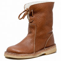 Asami - Damenstiefel mit warmer Innenfütterung in Braun