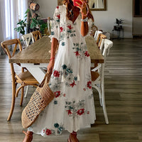 Claidel - Bezauberndes Kleid im Boho-Look in Weiß