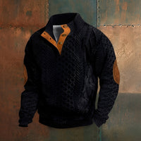 Jary - Komfortabler Herrenpullover in Schwarz