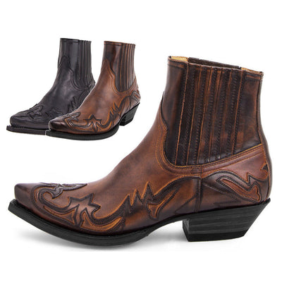 Fudus | Lederne Cowboystiefel