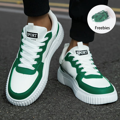 Herren Stilvolle Vintage-Schnürsneaker mit Hoher Sohle | Ideal für das tägliche Tragen