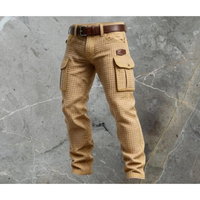 Alexander | Herren Slim Fit Cargohose in Beige