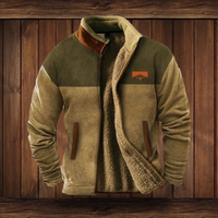 Alexander | Herren Winterjacke mit Sherpa Futter in Braun