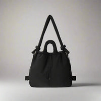 Astoria | Damen Gesteppte Puffer Handtasche in Schwarz