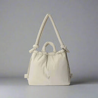 Astoria | Damen Gesteppte Puffer Handtasche in Beige