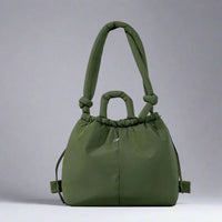 Astoria | Damen Gesteppte Puffer Handtasche in HellGrün