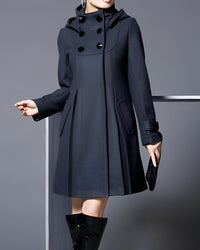 Isabella - Jacke Mit Seitentaschen in Schwarz