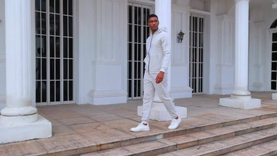 Herren Freizeit-Sportlicher Trainingsanzug mit Kapuzenpullover und Jogginghosen | Ideal für Active Wear