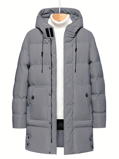 Warme Verdickte Mittel-Lange Daunen Winterjacke für Herren | Ideal für den Winter
