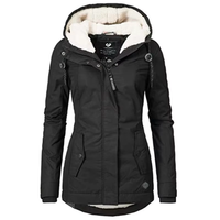 Dalila -  Elegante Winterjacke für Damen in Schwarz