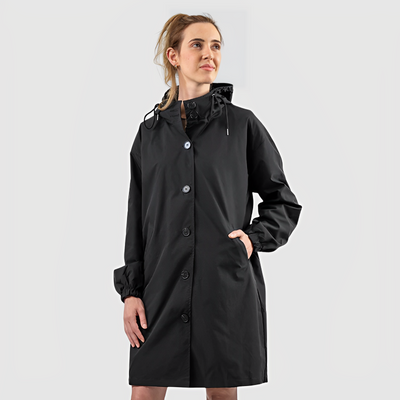 Stylische Wasserdichte Regenjacke mit Kapuze für Damen | Ideal für den Winter