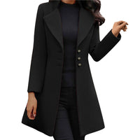Elisia – Elegante & Warme Damenjacke in Schwarz