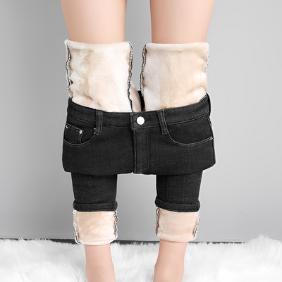 Galenja | Warme Fleece-Jeans
