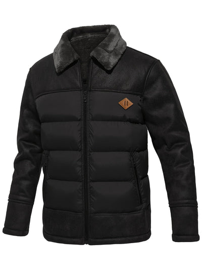 Warme Fleece Winterjacke für Herren | Ideal für den Winter