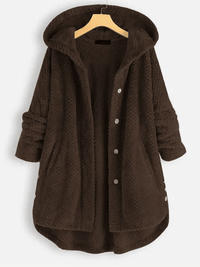 GLEN - Fleecejacke für Gemütlichkeit und Stil in Braun