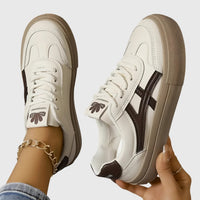 Beatrix | Damen Orthopädische Sneaker in Braun