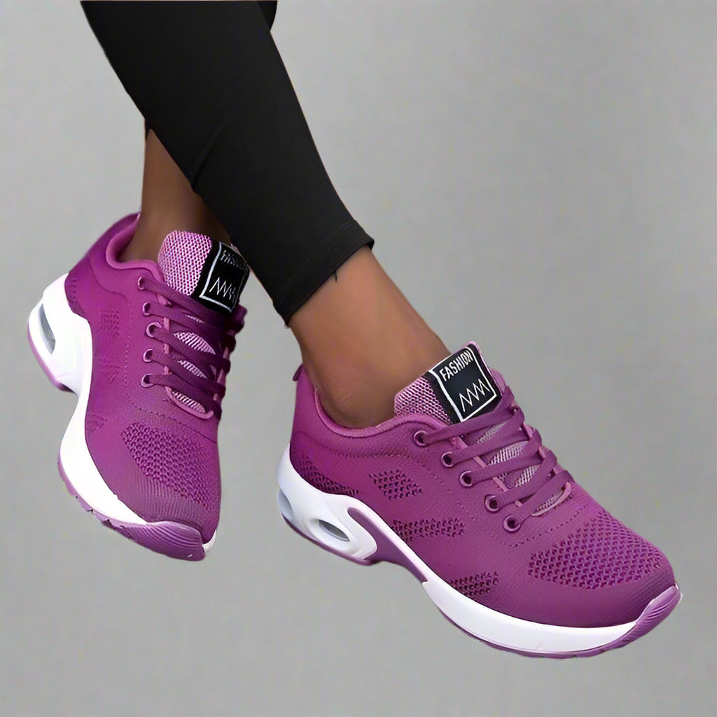 Damen Sommer-Sneaker mit atmungsaktivem Ober