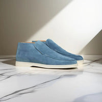 Ben | Herren Lässig Slip-On Slipper in Blau