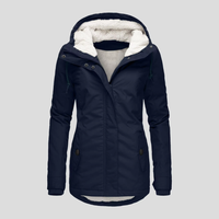 Dalila -  Elegante Winterjacke für Damen in Blau