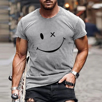 Björn | Herren T-Shirt Mit Motiv Sommer in Grau