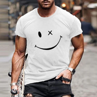 Björn | Herren T-Shirt Mit Motiv Sommer in Weiß