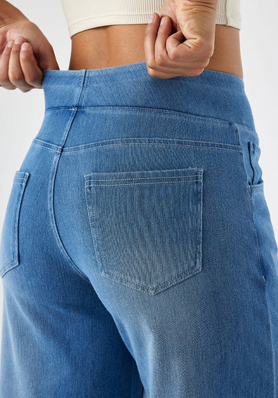 Ophélie | Hochtaillierte Damenjeans aus Ultra-Stretch