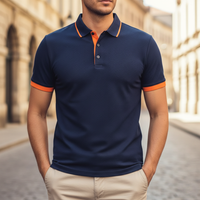 Lennart | Herren Kurzarm Poloshirt Regular Fit in Navy