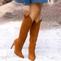 Mylène - Stilvolle und modische Stiefel in Braun