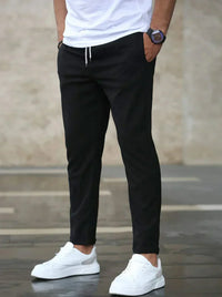 Bronko | Hochwertige Stretch-Komforthose in Schwarz