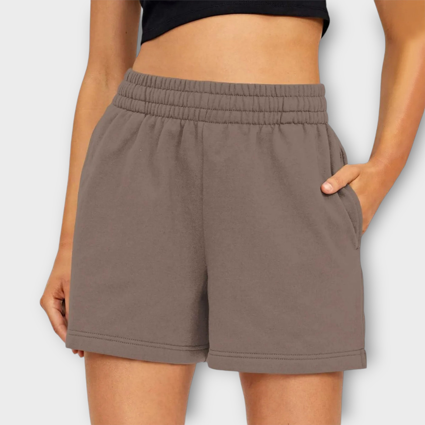 Damen Sommer-Shorts mit elastischem Bund