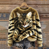 Miriella – Stilvoller Freizeitpullover in Gold