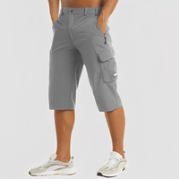 Adrienie - Komfortable Herren-Cargo-Hosen in Grau