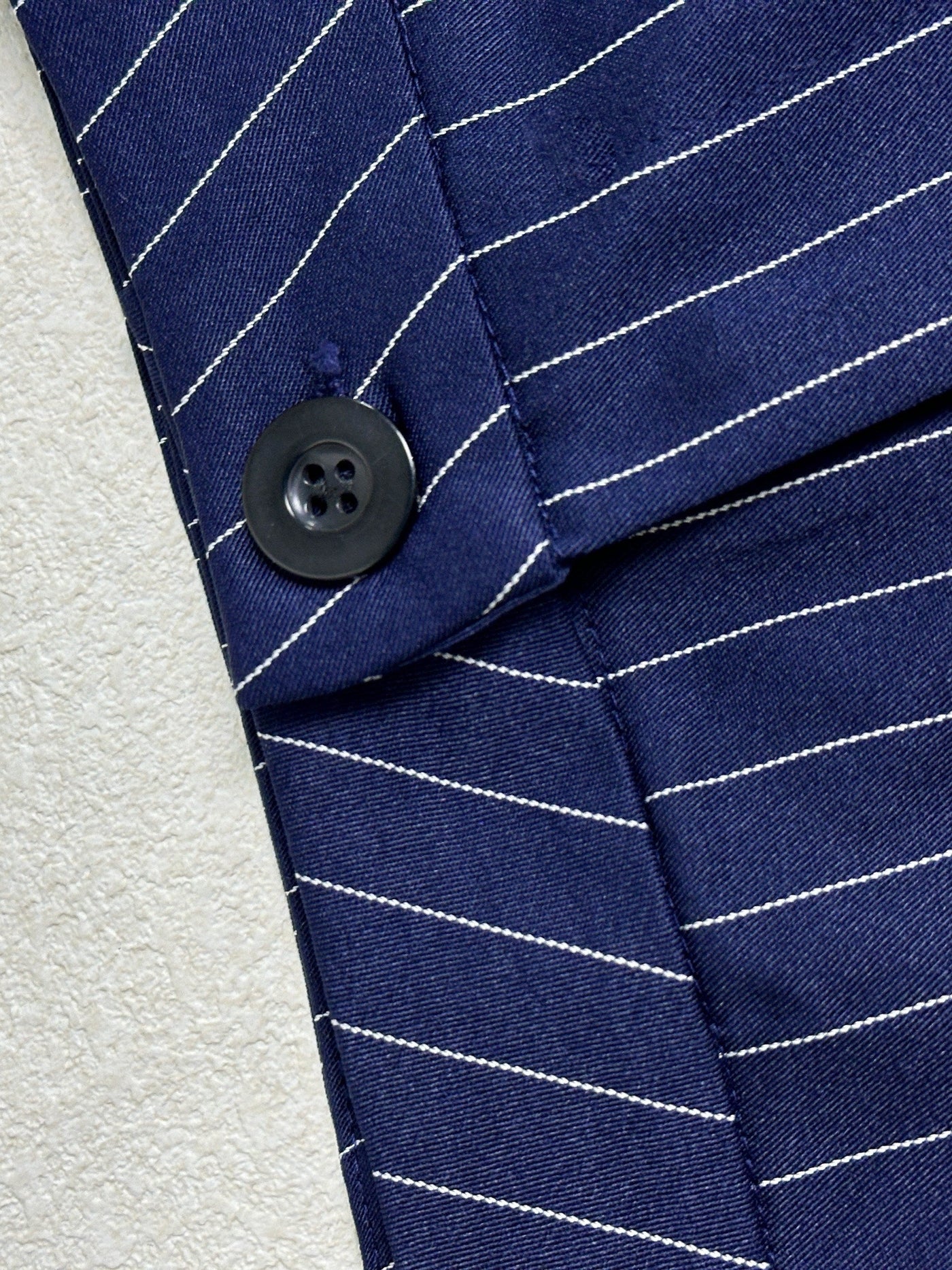 Elegantes Business Gestreiftes Hosenanzug Set in Blau für Damen | Ideal für das tägliche Tragen