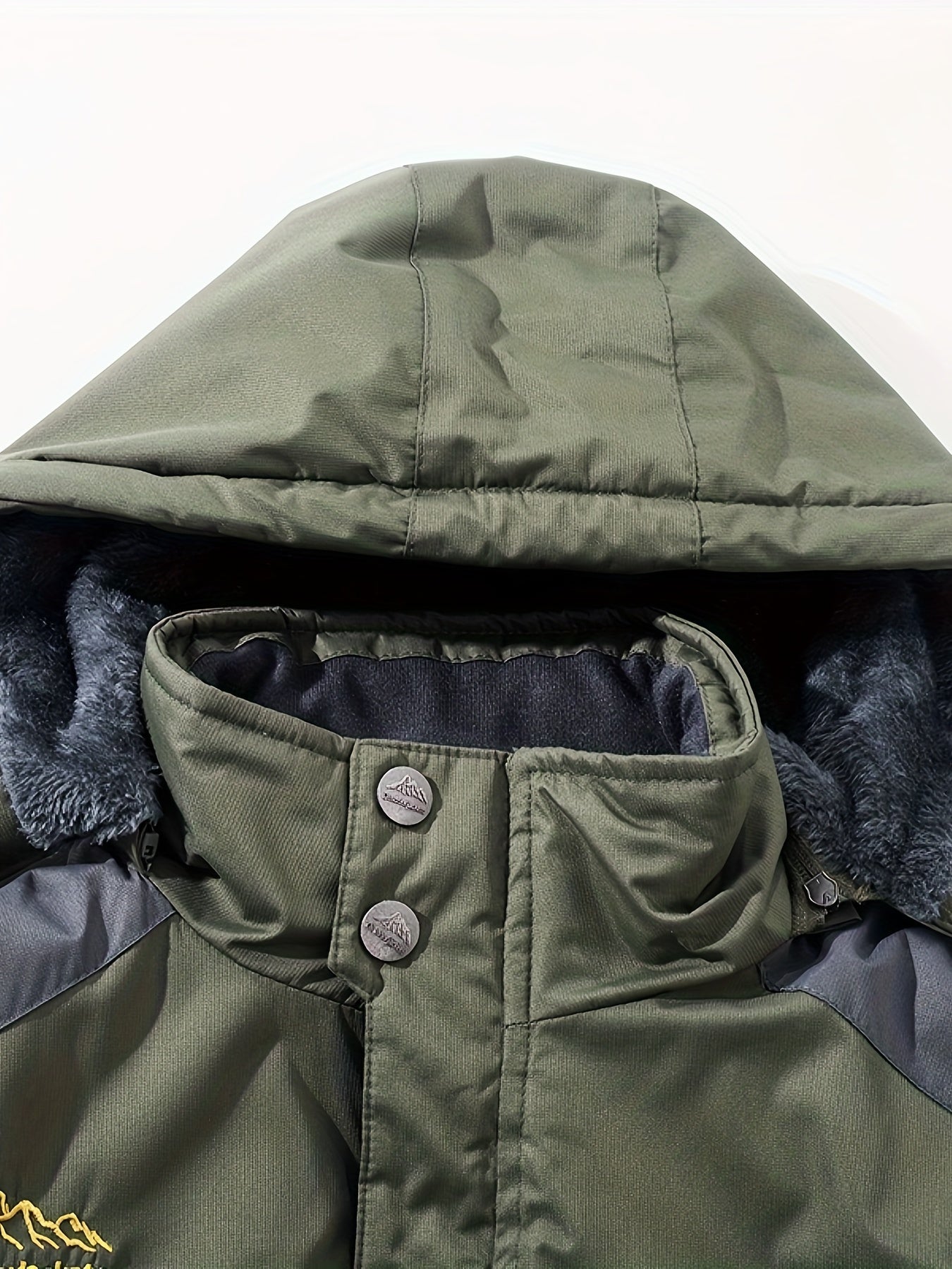 Warme Fleece-gefütterte Jacke Winterjacke für Herren | Ideal für den Winter