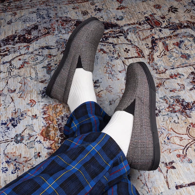 Fudus | Bequemer Leichter Herren Hausschuh Mit Viskoelastischem Schaum