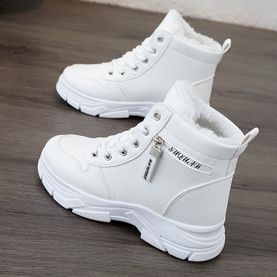 Sandra - Modische Festliche Winter-Sneakern für Damen