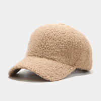 Teddy Baseballcap in Mandel