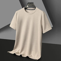 Caspian | Herren Rundhals Kurzarm T-Shirt in Khaki