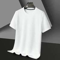 Caspian | Herren Rundhals Kurzarm T-Shirt in Weiß
