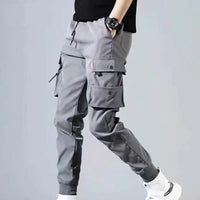 BARRY - Cargo Jogger in Grau
