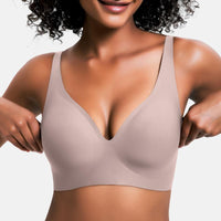 Mona | Bügelloser Daily Push-Up BH in Gray