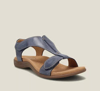 Charlotte | Elegante orthopädische Sandale für Damen in Marineblau