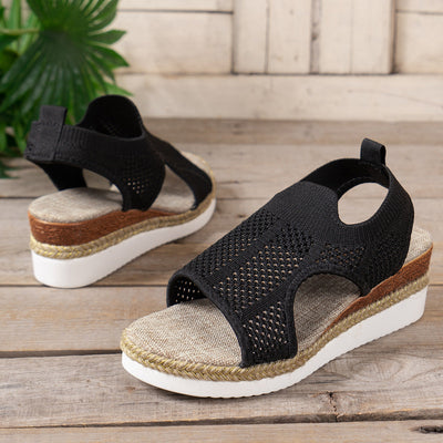 Holley | Bequeme Sommer Keilsandalen für Damen