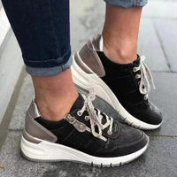 Charlotte | Orthopädische Freizeit Sneaker in Schwarz
