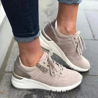 Charlotte | Orthopädische Freizeit Sneaker in Khaki