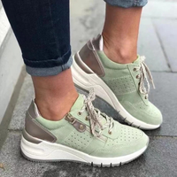 Charlotte | Orthopädische Freizeit Sneaker in Grün